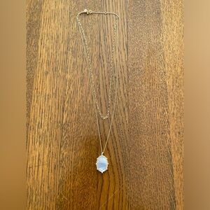 Elegant Loft gold 2 in 1  Necklace with Mother of Pearl Pendant